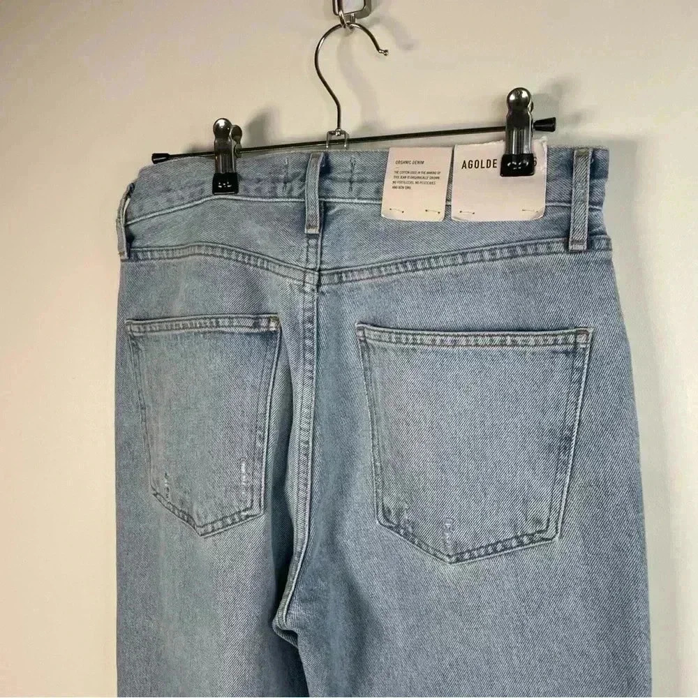 AGOLDE Light Wash Ripley Straight Leg Jean - Picture 5 of 9